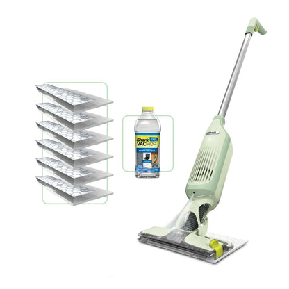 2-in-1 Cordless Hard Floor Vacuum Spray Mop Charcoal Grey