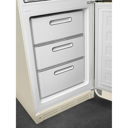 Freestanding Fridge Freezer 331L Frost Free Cream