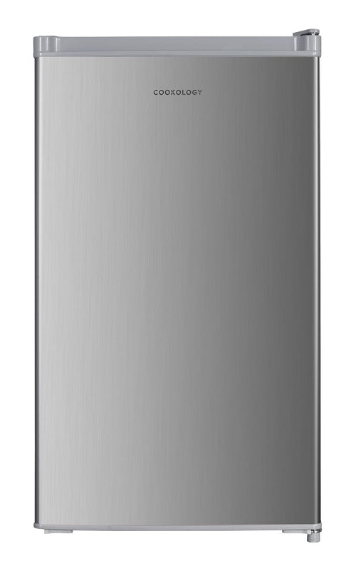 Undercounter Fridge 80L Reversible Door Silver