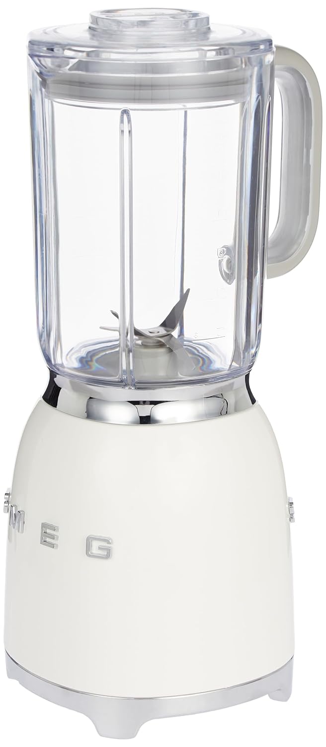 Jug Blender 800W 1.5L Stainless Steel Blade 4 Speeds Pulse White