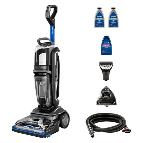 Carpet Cleaner Hydrosteam Technology 3.8L Quick Dry 30 Mins Titanium Blue