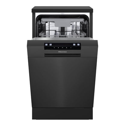 Freestanding Dishwasher 10 Place Settings 60cm Black