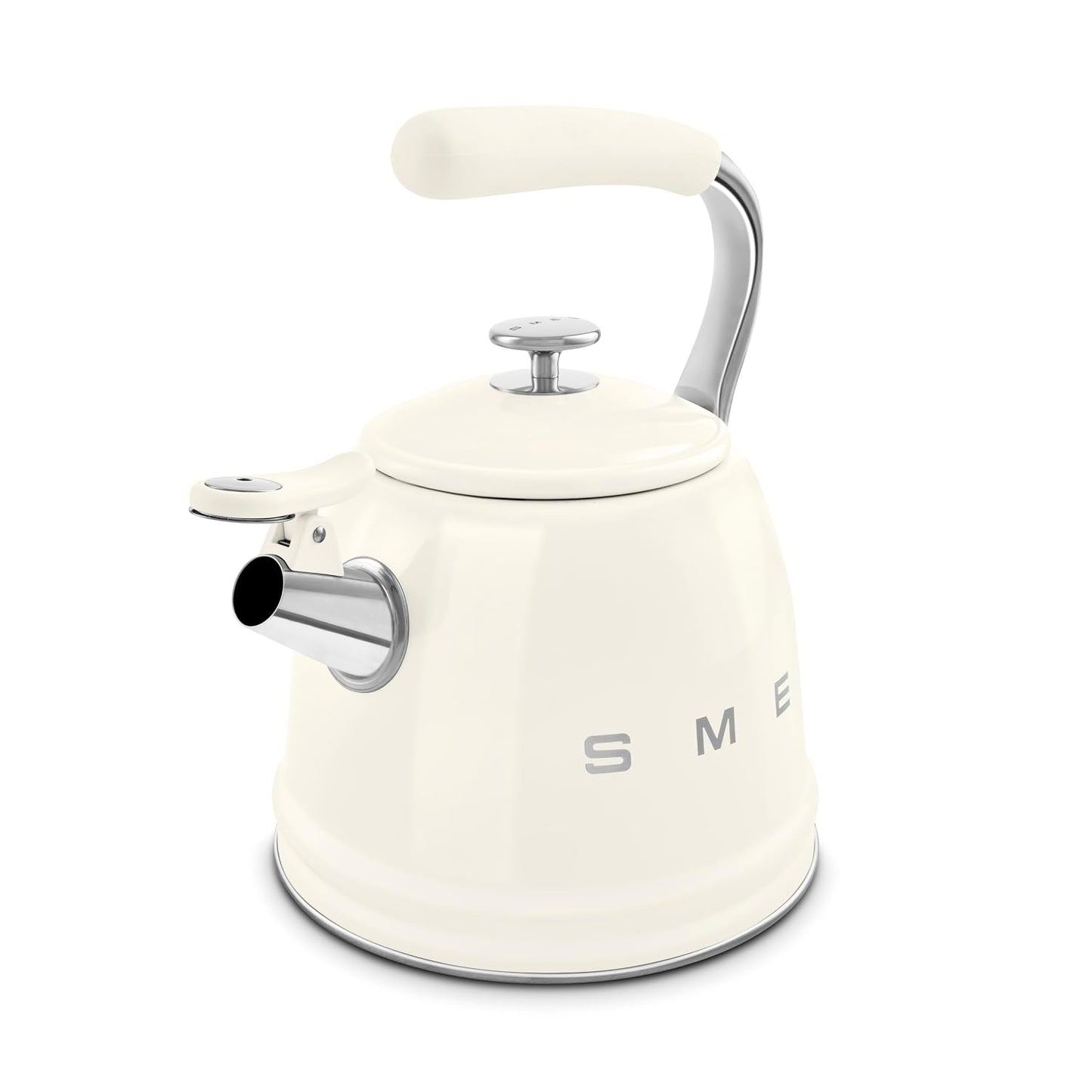 Whistling Kettle 2.3L Stainless Steel Cream