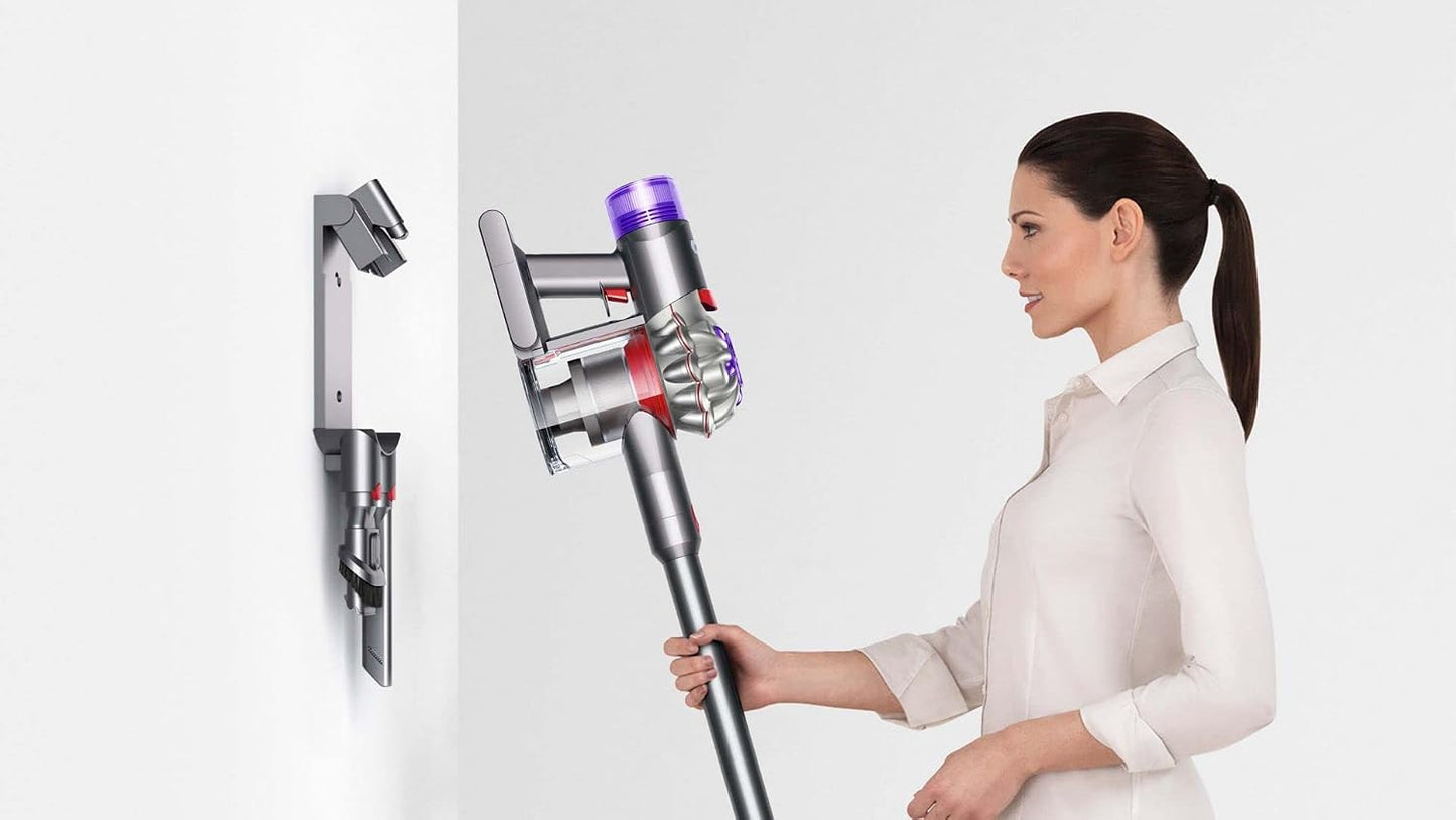 Cordless Stick Vacuum Cleaner 130 AW 40 Min Runtime Silver/Nickel