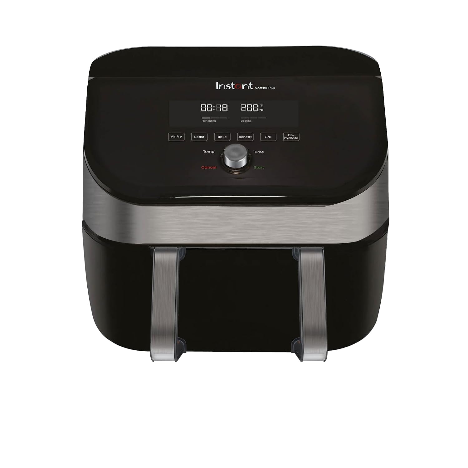 Dual Zone Air Fryer 8.5L 8-in-1 With Sync Cook Black