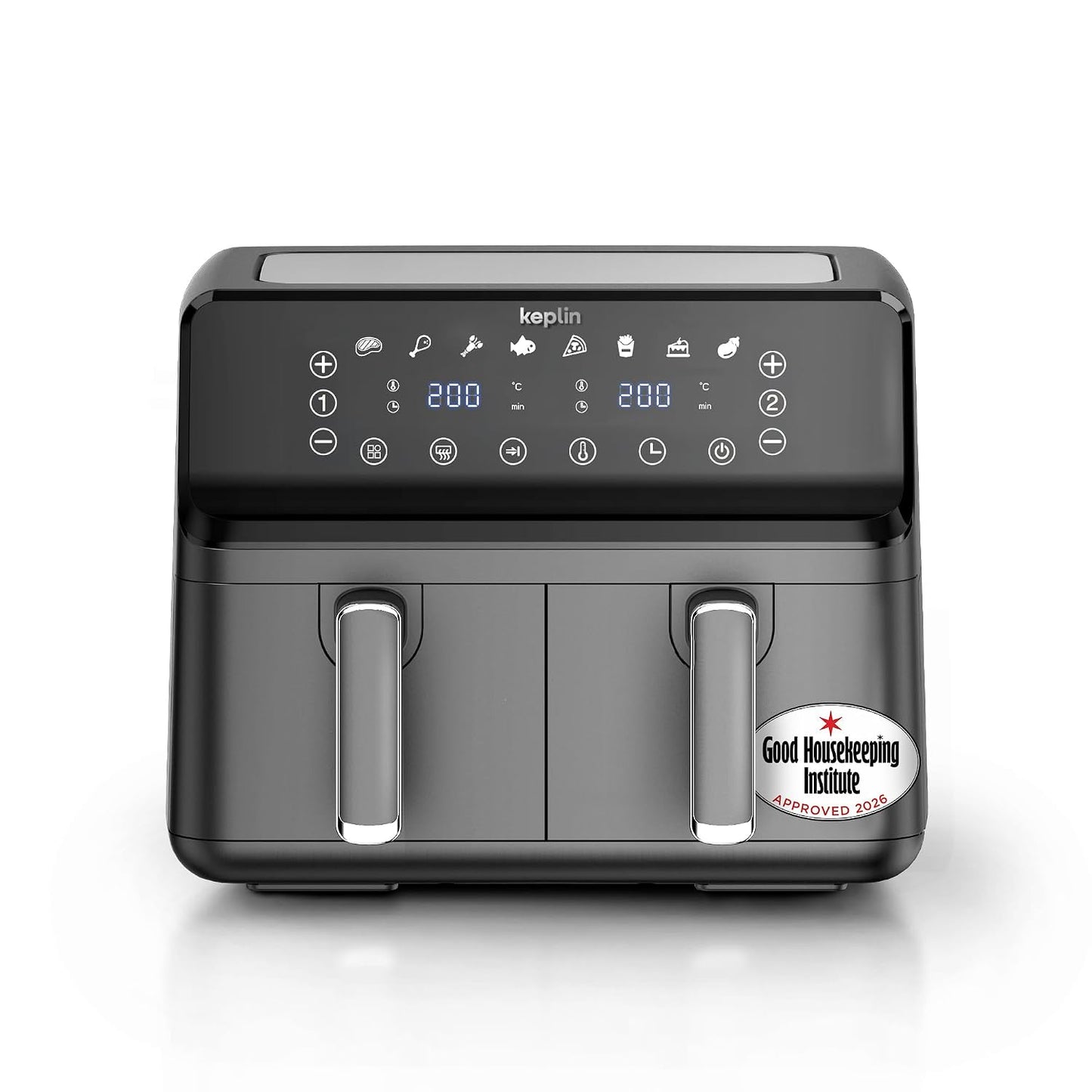 Dual Zone Air Fryer 9L 8-in-1 2700W Extra-Large Capacity