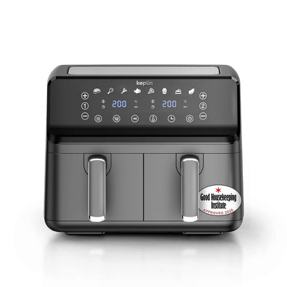 Dual Zone Air Fryer 9L 8-in-1 2700W Extra-Large Capacity