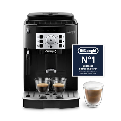 Automatic Bean to Cup Coffee Machine Espresso and Cappuccino Maker Black