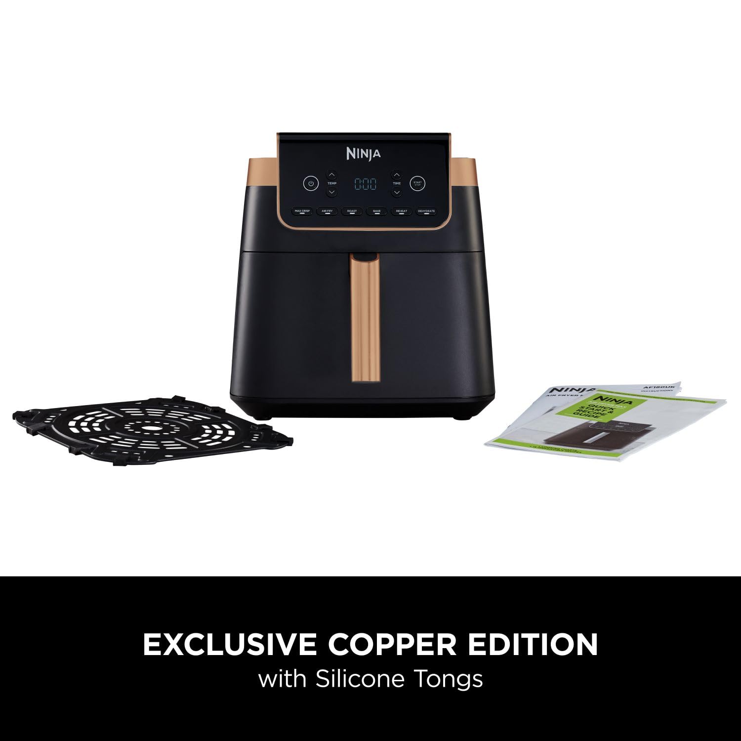 Air Fryer 6.2L 2000W 6 Functions Black/Copper