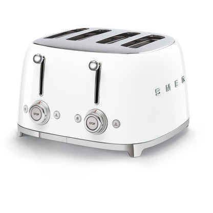4 Slice Toaster 2000W Extra Wide Slots 6 Browning Levels Black