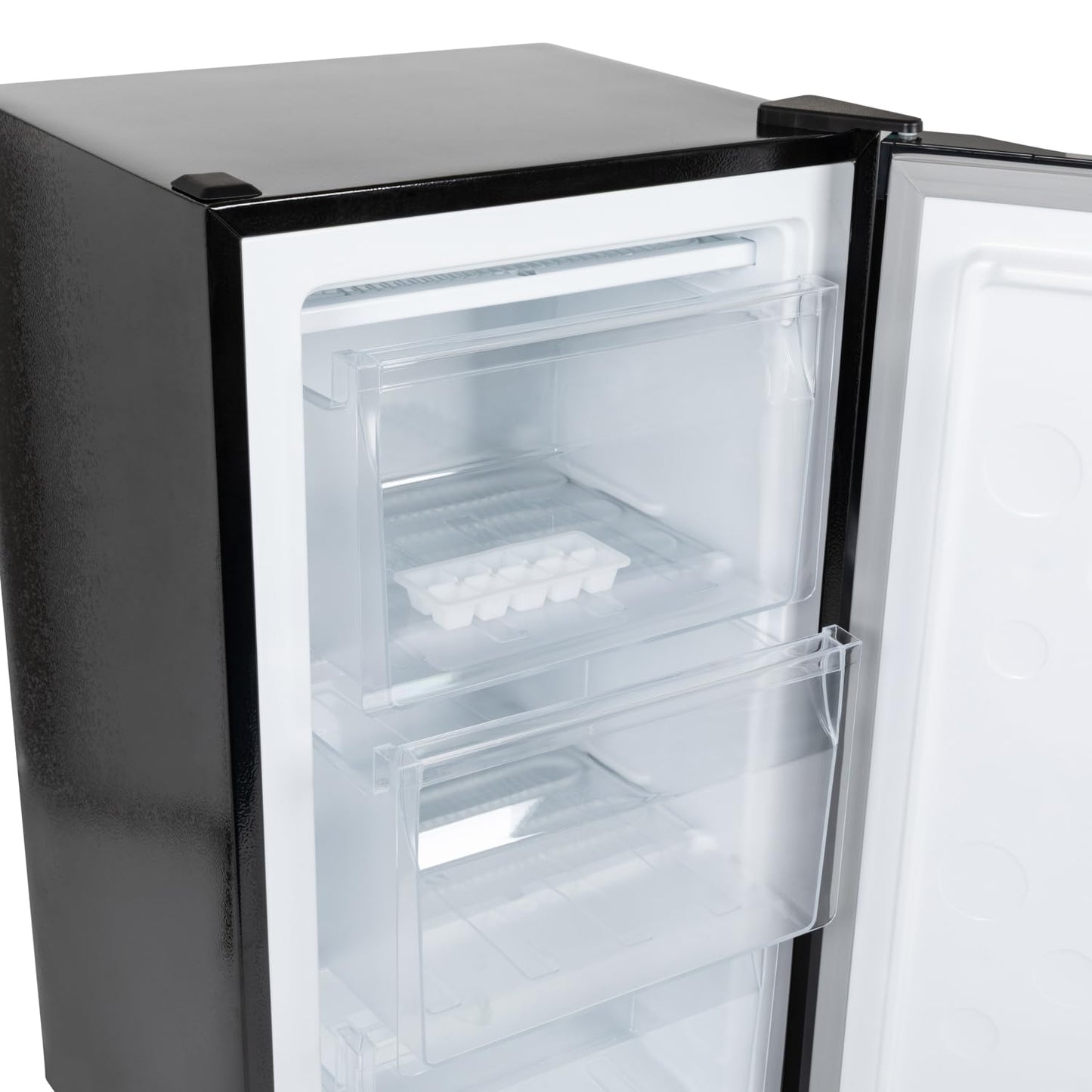 Undercounter Freezer 60L Freestanding With Reversible Door Black