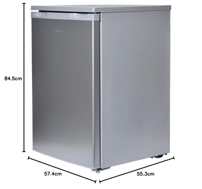 Under Counter Larder Fridge 133L 55cm Silver Reversible Door