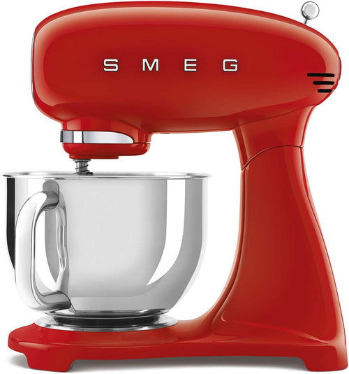 Stand Mixer 800W 4.8L 10 Speeds Planetary Action Stainless Steel Bowl Red