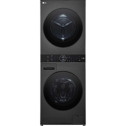 Washer Dryer Combo 12Kg Wash 10Kg Dry 1400Rpm Platinum Black