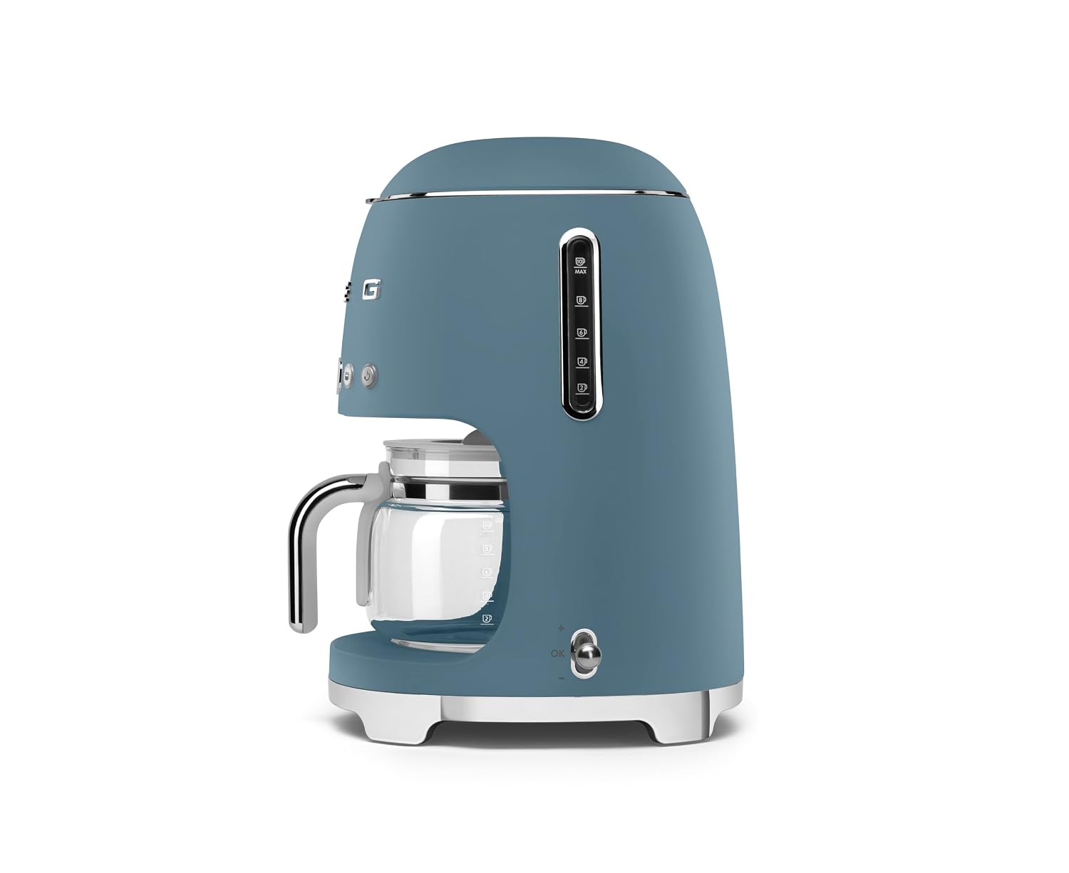 Retro 50s Style 1.4L Drip Coffee Machine Storm Blue