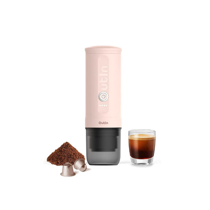 Portable Espresso Machine 20 Bar Self-Heating USB-C Space Grey