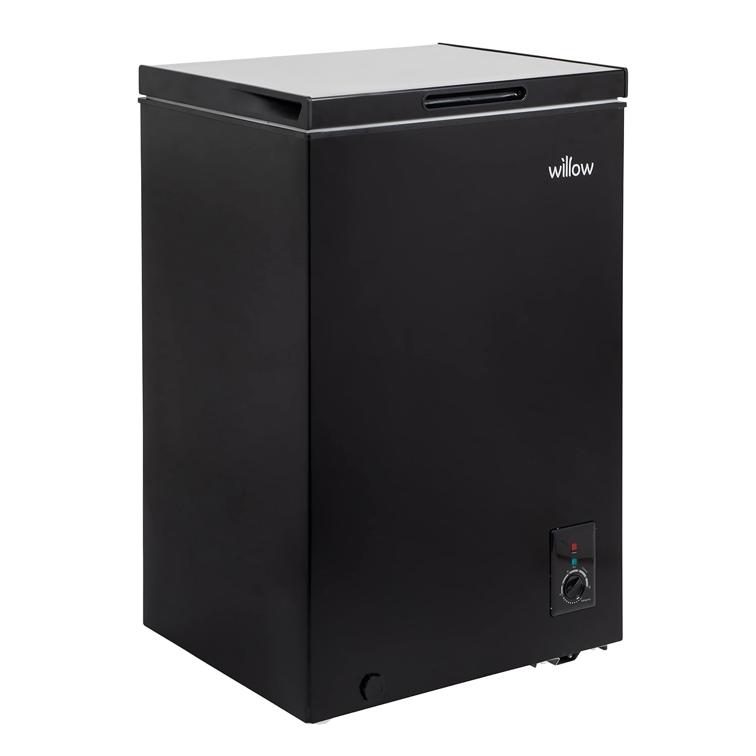 Chest Freezer 99L Removable Basket Adjustable Thermostat Black