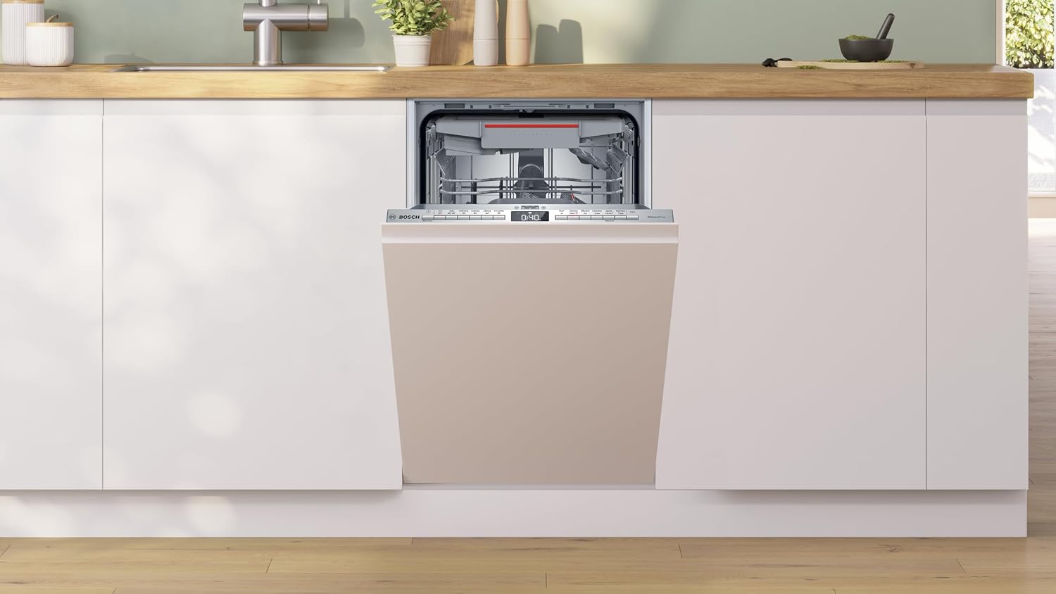 Built-In Dishwasher 45cm 10 Place Settings 44dB Stainless Steel