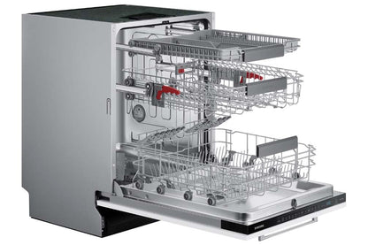 Built-In Dishwasher 14 Place Setting Auto Door Open Express Wash Black