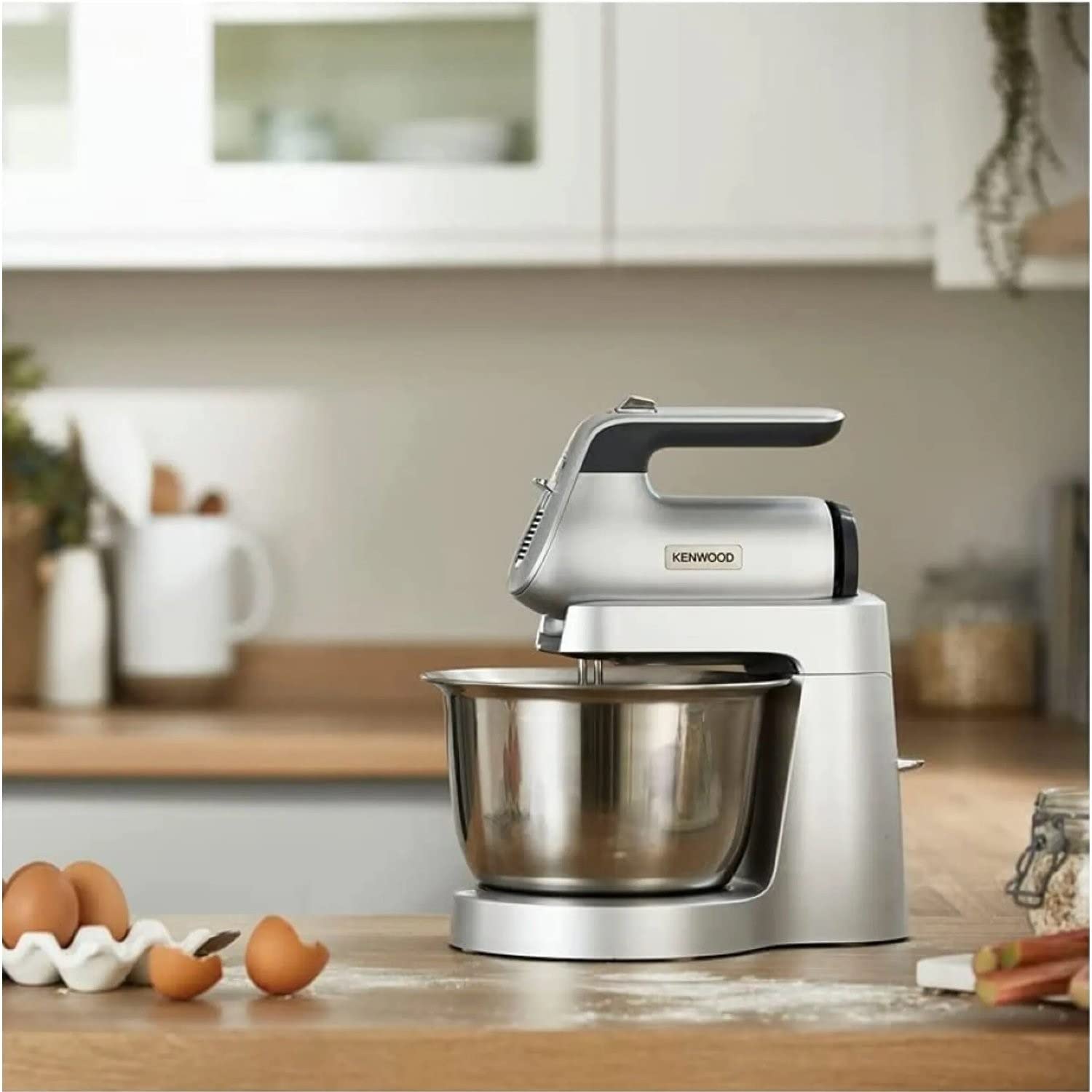 Stand Mixer 3.5L 650W 4 Speeds Silver