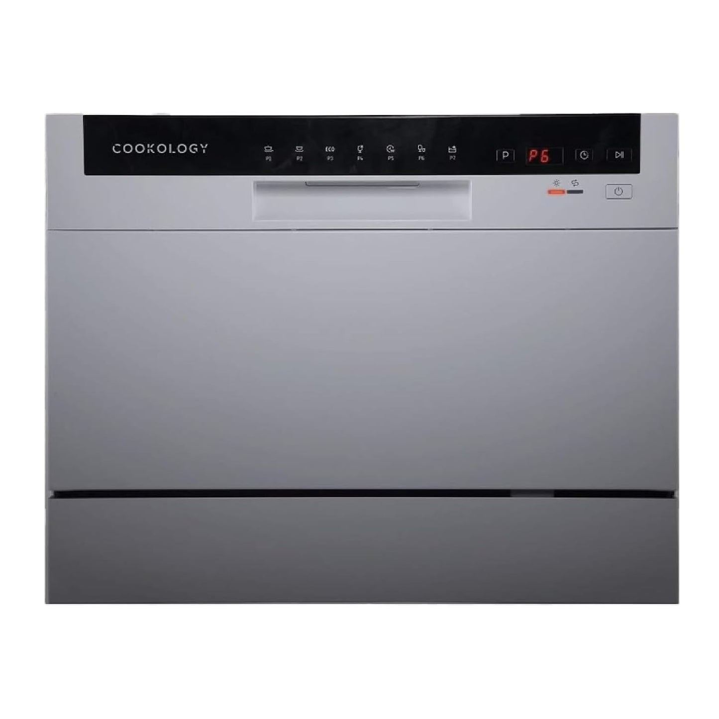 Mini Counter Top Dishwasher 6 Place Settings 7 Cycles White