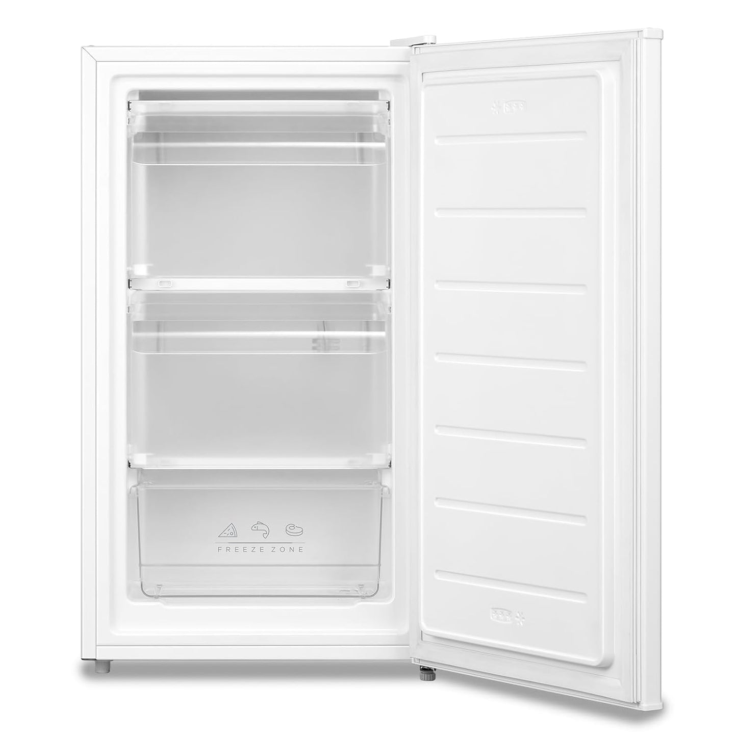 Under Counter Freezer 60L Freestanding With Reversible Door White