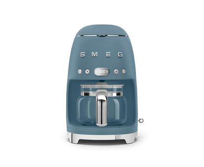 Retro 50s Style 1.4L Drip Coffee Machine Storm Blue