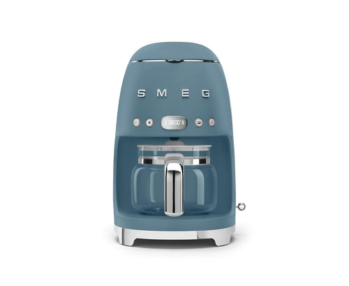 Retro 50s Style 1.4L Drip Coffee Machine Storm Blue