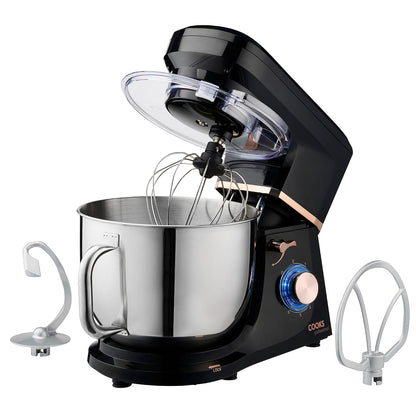 Stand Mixer 1200W 7L Stainless Steel Bowl 6 Speeds Pulse Pink