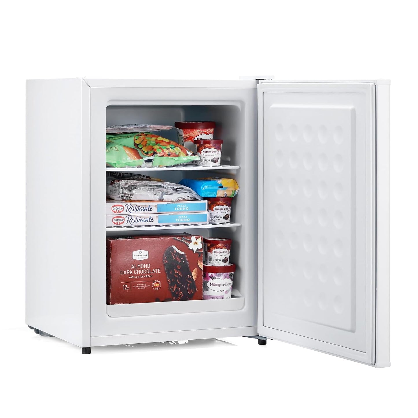 Mini Freezer 30L 4-Star Table Top With Reversible Door White