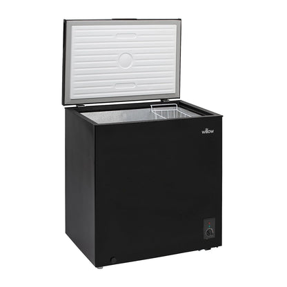Freestanding Chest Freezer 199L 4 Star Rating Black