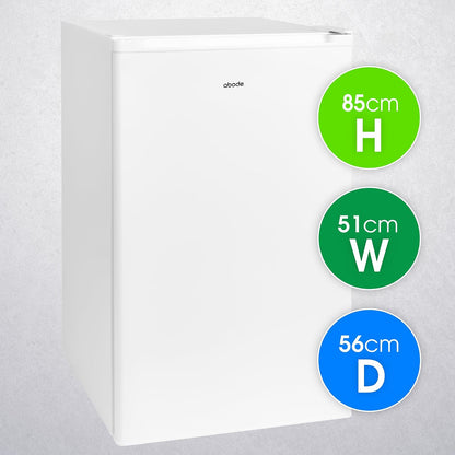 Freestanding Undercounter Fridge 114L 50cm White