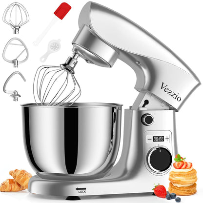 Stand Mixer 1500W 10 Speeds 5.5L Tilt-Head Greengray