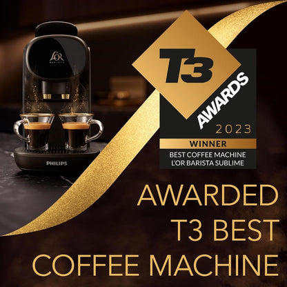 Capsule Coffee Machine Double Shot 19 Bar 1.4L Black