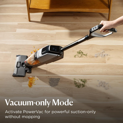 Wet Dry Vacuum Cleaner 30 Min Runtime 3 Modes Cordless Black/Grey
