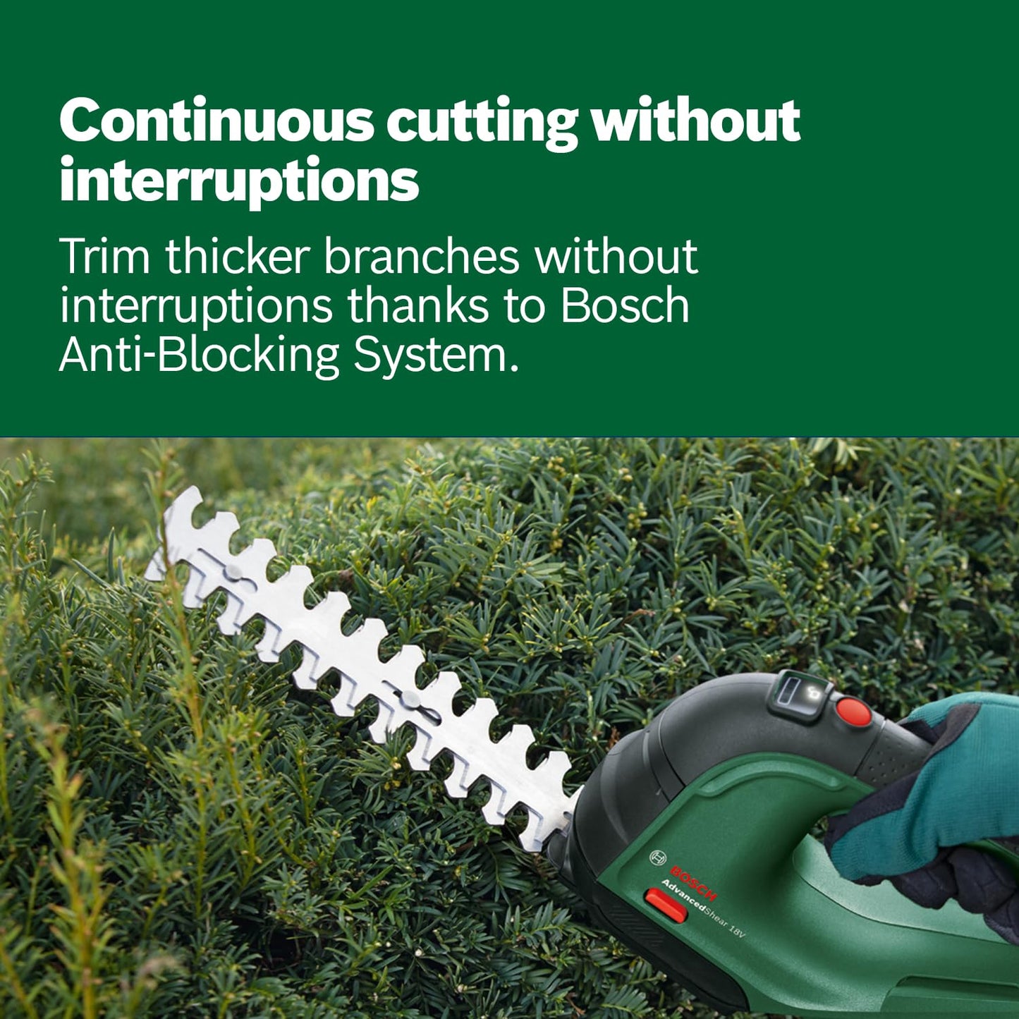 Cordless Grass And Shrub Shear 18V 2.0Ah 85m² Black Green