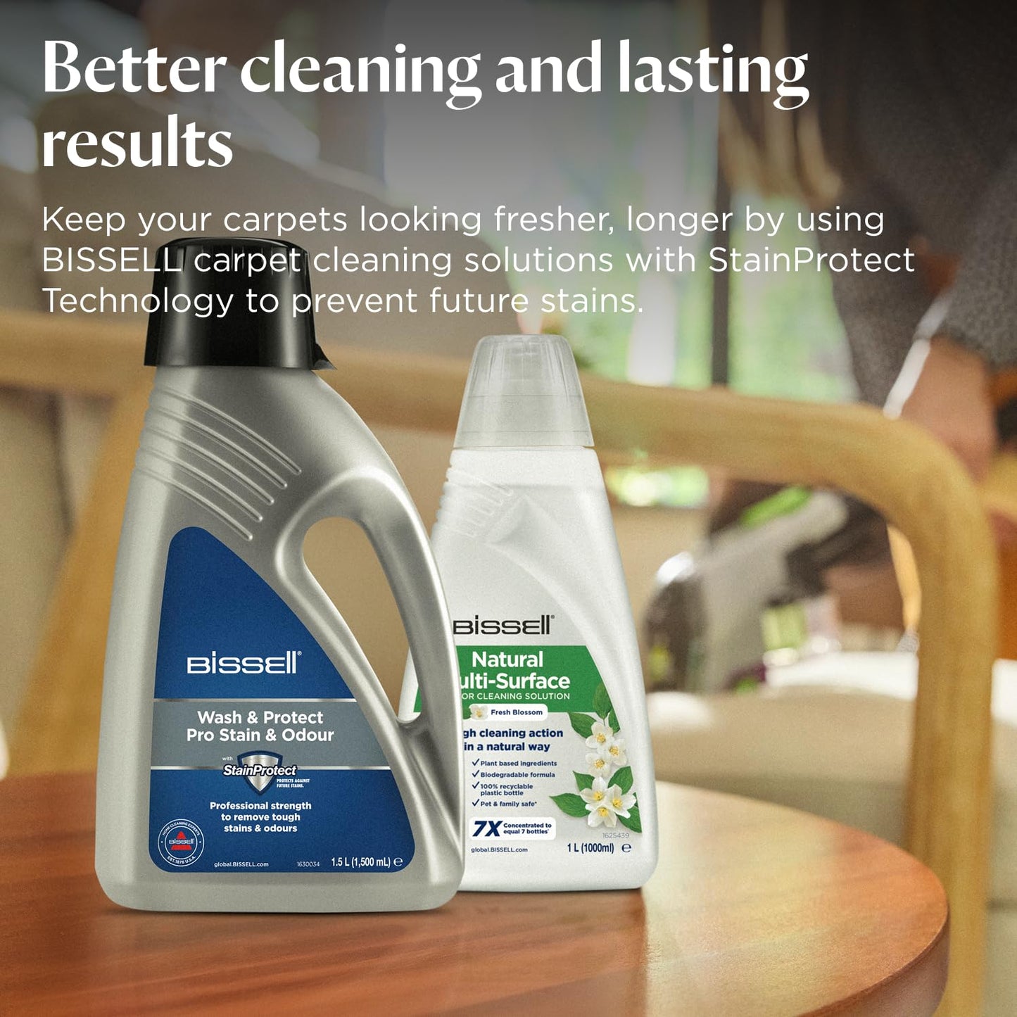 Carpet Cleaner Hydrosteam Technology 3.8L Quick Dry 30 Mins Titanium Blue