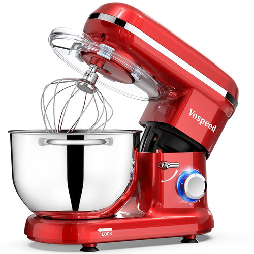 Stand Mixer 6.2L 1500W 6 Speed Red