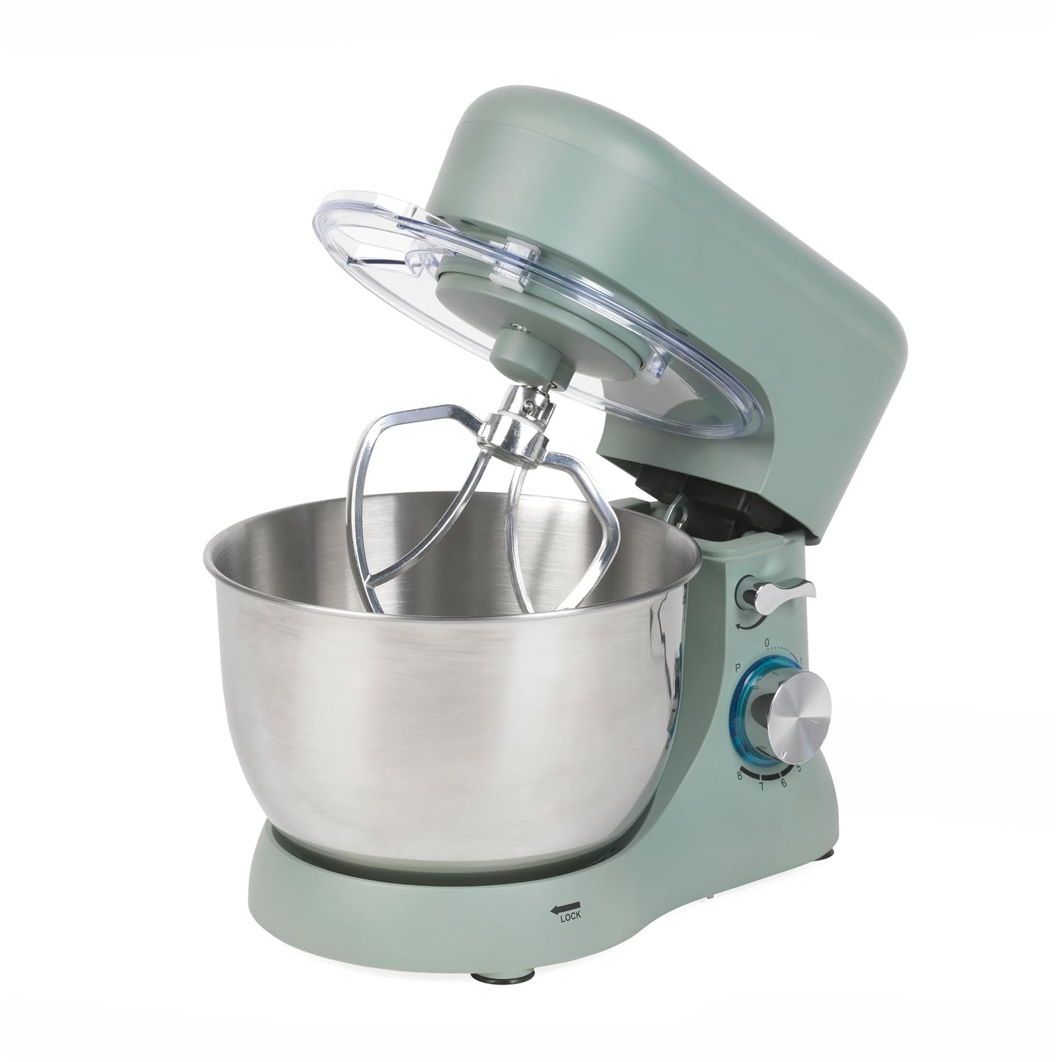 Stand Mixer 4L 1300W 8 Speeds With Pulse Function Teal