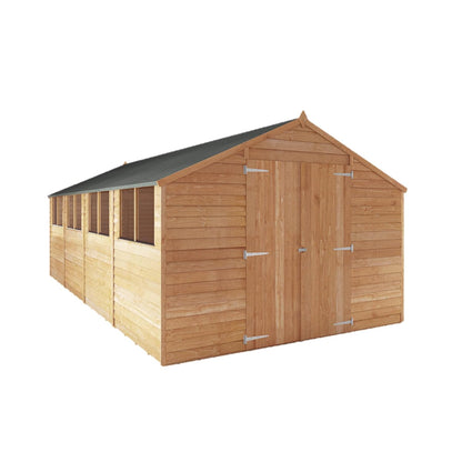 Wooden Garden Storage Shed 8 X 6 Ft Single Door Reverse Apex Roof