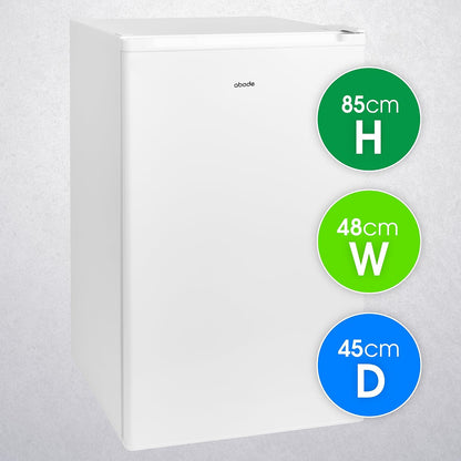 Under Counter Freezer 48cm 60L Freestanding White Reversible Door