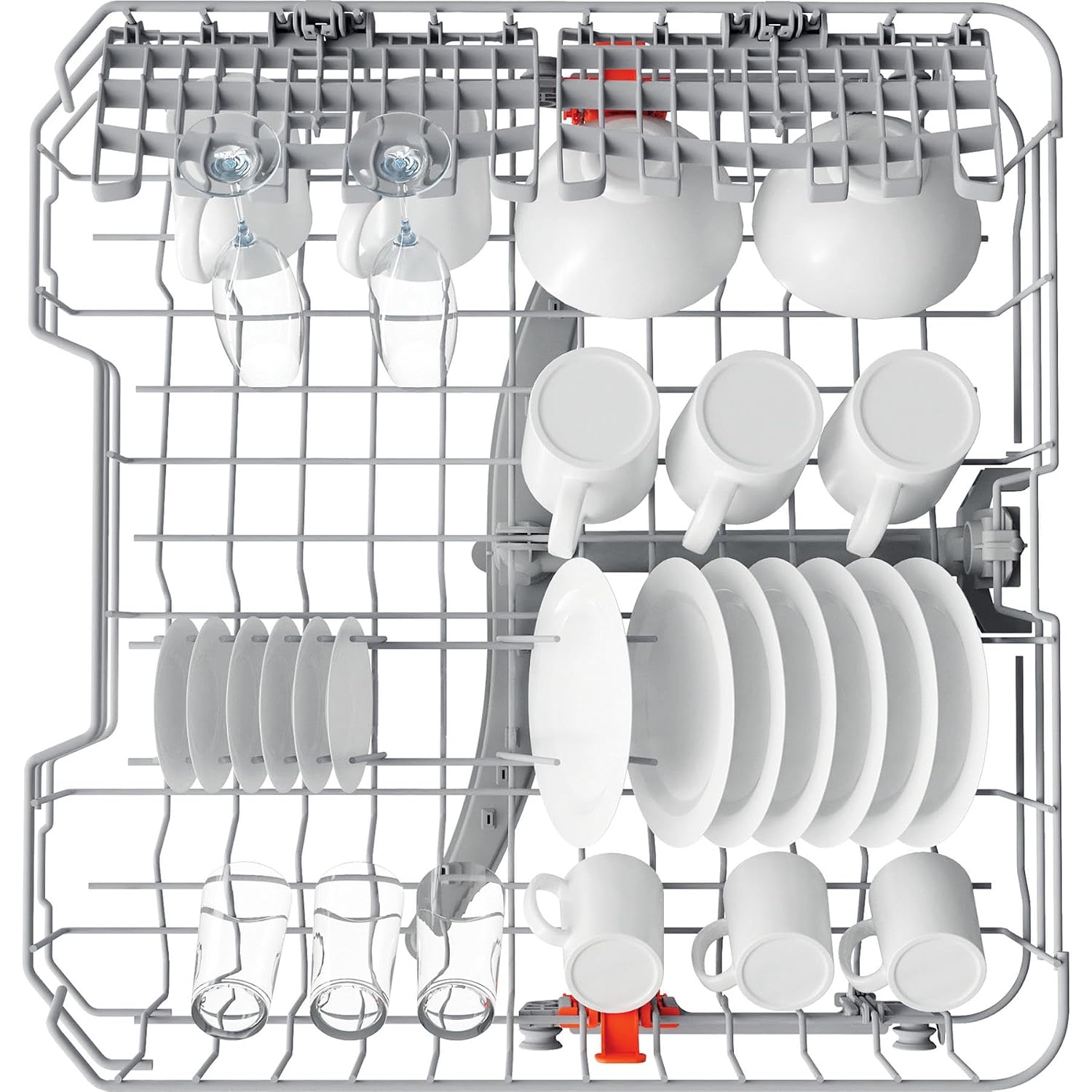 Freestanding Dishwasher 14 Place Settings 46dB White