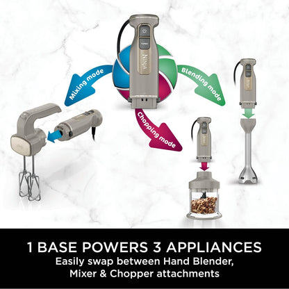 Hand Blender 850W 3-in-1 Stone Gold