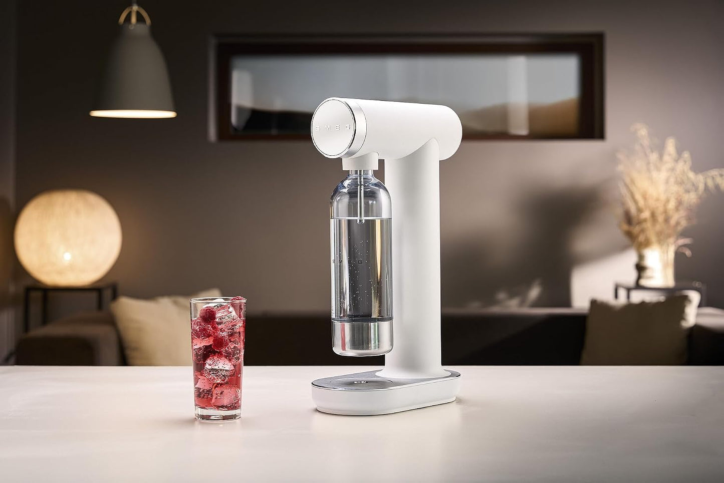 Soda Maker 800ml Manual Carbonation White