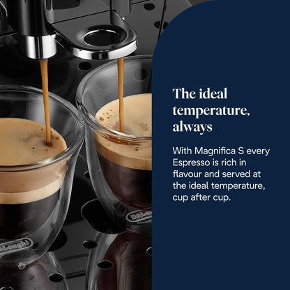Automatic Bean to Cup Coffee Machine Espresso and Cappuccino Maker Black
