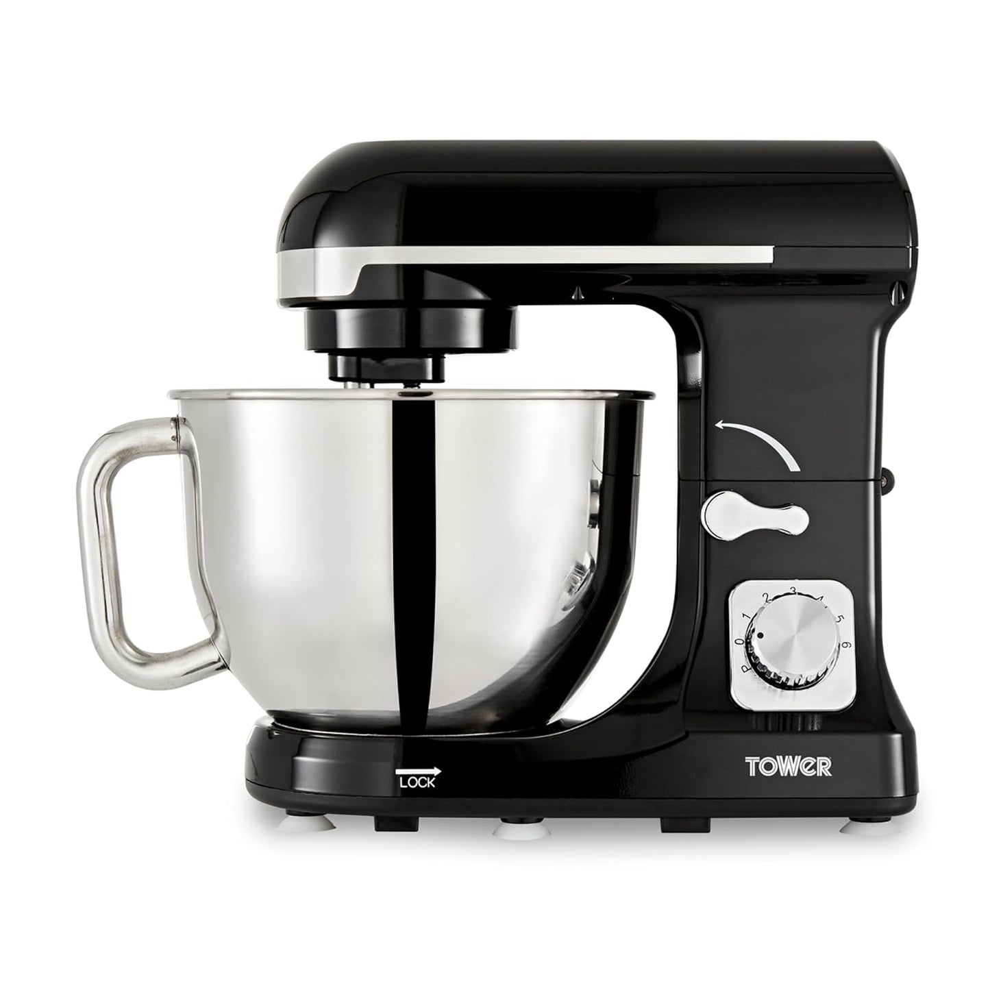 Stand Mixer 5L 6 Speeds Pulse Function 1000W Rose Gold