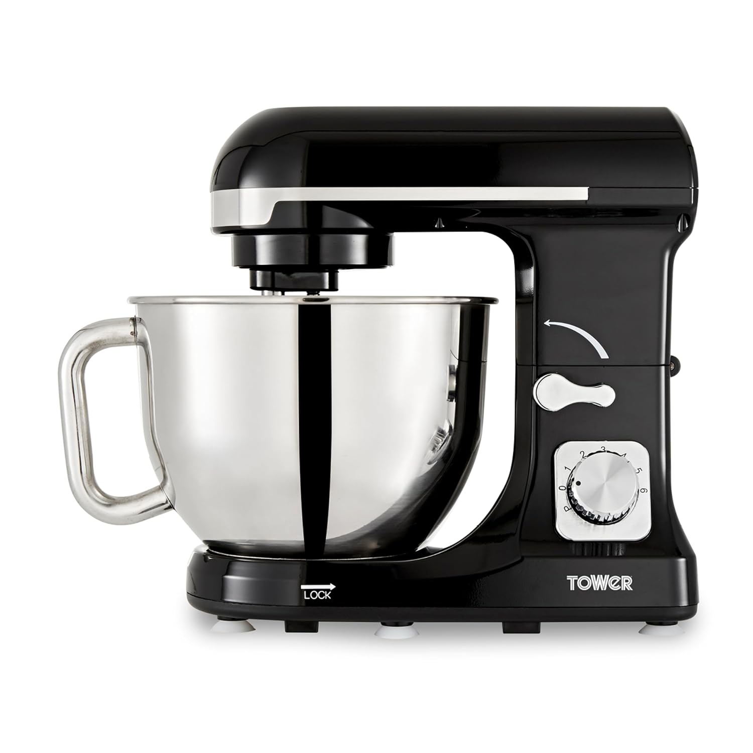 Stand Mixer 5L 6 Speeds Pulse Function 1000W Rose Gold