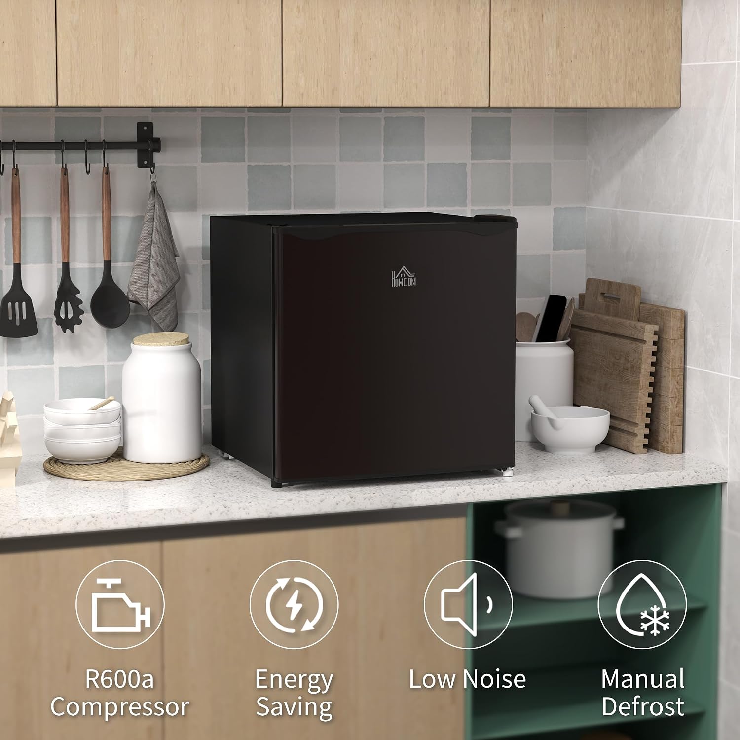 Freestanding Chest Freezer 35L Black