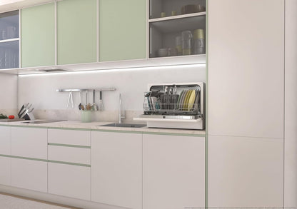 Table Top Dishwasher 6 Place Settings 35 Min Cycle White