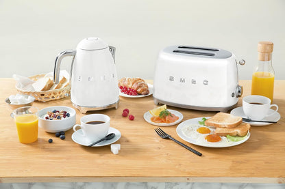 2-Slice Toaster 950W 6 Browning Levels Retro White